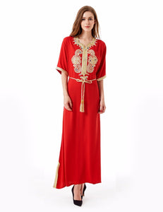 Long Oriental Dress  Moroccan Style Kaftan