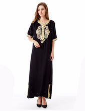 Load image into Gallery viewer, Long Oriental Dress  Moroccan Style Kaftan