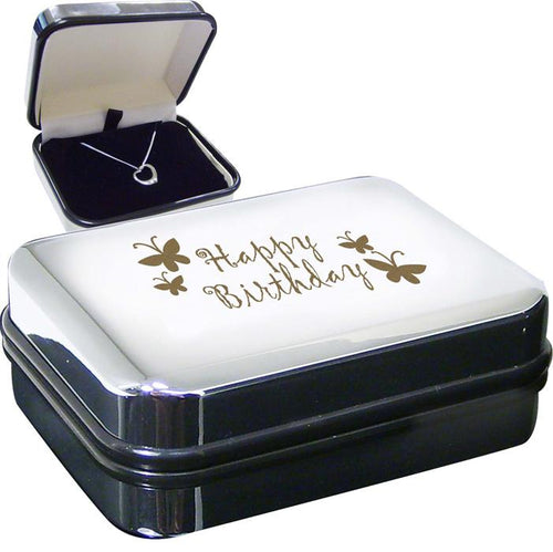 Happy Birthday Necklace Box