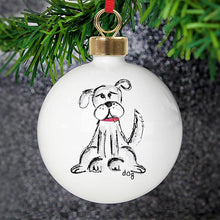 Load image into Gallery viewer, Personalised Dog Bauble