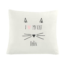 Load image into Gallery viewer, Personalised Cat Features Cushion Cover