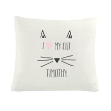 Load image into Gallery viewer, Personalised Cat Features Cushion Cover