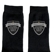 Load image into Gallery viewer, Personalised Classic Shield Men&#39;s Socks