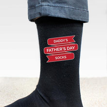 Load image into Gallery viewer, Personalised Banner Design Men&#39;s Socks