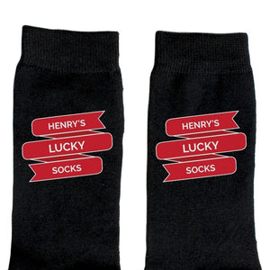 Personalised Banner Design Men's Socks