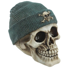 Load image into Gallery viewer, Gruesome Skull Beanie Hat Ornament