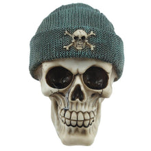 Load image into Gallery viewer, Gruesome Skull Beanie Hat Ornament