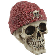 Load image into Gallery viewer, Gruesome Skull Beanie Hat Ornament