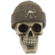 Load image into Gallery viewer, Gruesome Skull Beanie Hat Ornament