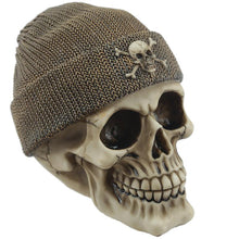 Load image into Gallery viewer, Gruesome Skull Beanie Hat Ornament