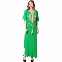 Load image into Gallery viewer, Long Oriental Dress  Moroccan Style Kaftan