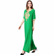 Load image into Gallery viewer, Long Oriental Dress  Moroccan Style Kaftan