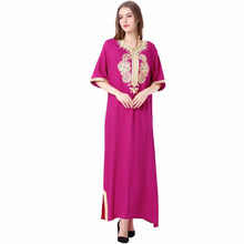 Load image into Gallery viewer, Long Oriental Dress  Moroccan Style Kaftan
