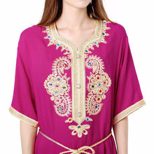 Load image into Gallery viewer, Long Oriental Dress  Moroccan Style Kaftan