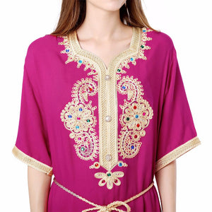 Long Oriental Dress  Moroccan Style Kaftan