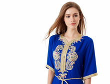 Load image into Gallery viewer, Long Oriental Dress  Moroccan Style Kaftan