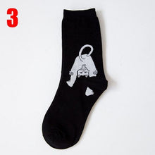 Load image into Gallery viewer, Funny Alien Face Unisex Crew Socks