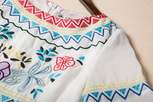 Load image into Gallery viewer, Bohemian/ Slavic Long Fashion Dress/Embroidery Floor-Length Elegant Ethnic Dress