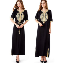 Load image into Gallery viewer, Long Oriental Dress  Moroccan Style Kaftan