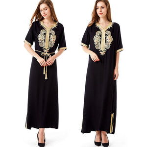 Long Oriental Dress  Moroccan Style Kaftan