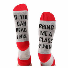 Load image into Gallery viewer, Unisex Cotton Socks&#39; IF YOU CAN READ THIS&#39;Thermal Warm Socks