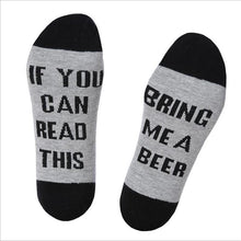 Load image into Gallery viewer, Unisex Cotton Socks&#39; IF YOU CAN READ THIS&#39;Thermal Warm Socks
