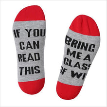 Load image into Gallery viewer, Unisex Cotton Socks&#39; IF YOU CAN READ THIS&#39;Thermal Warm Socks