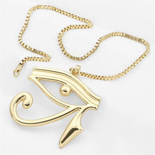 Load image into Gallery viewer, Eye Of Horus Antique Gold Charm Pendant Necklace
