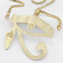 Load image into Gallery viewer, Eye Of Horus Antique Gold Charm Pendant Necklace
