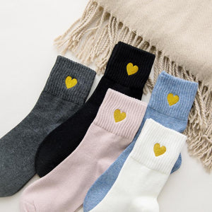 &quot;HEART&quot; SOCKS