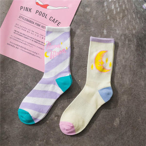 &quot;MOON&quot; SOCKS