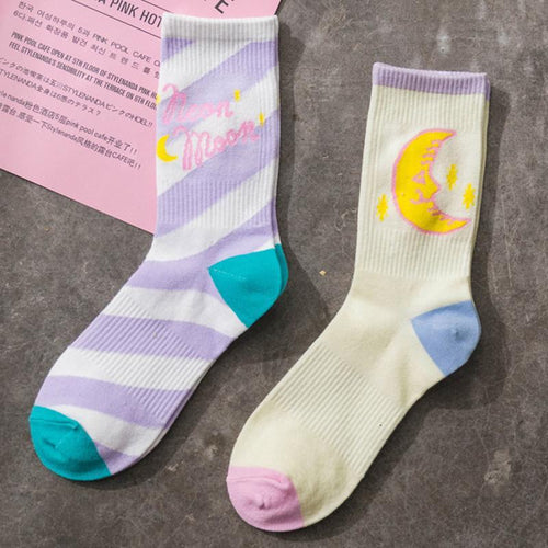 "MOON" SOCKS