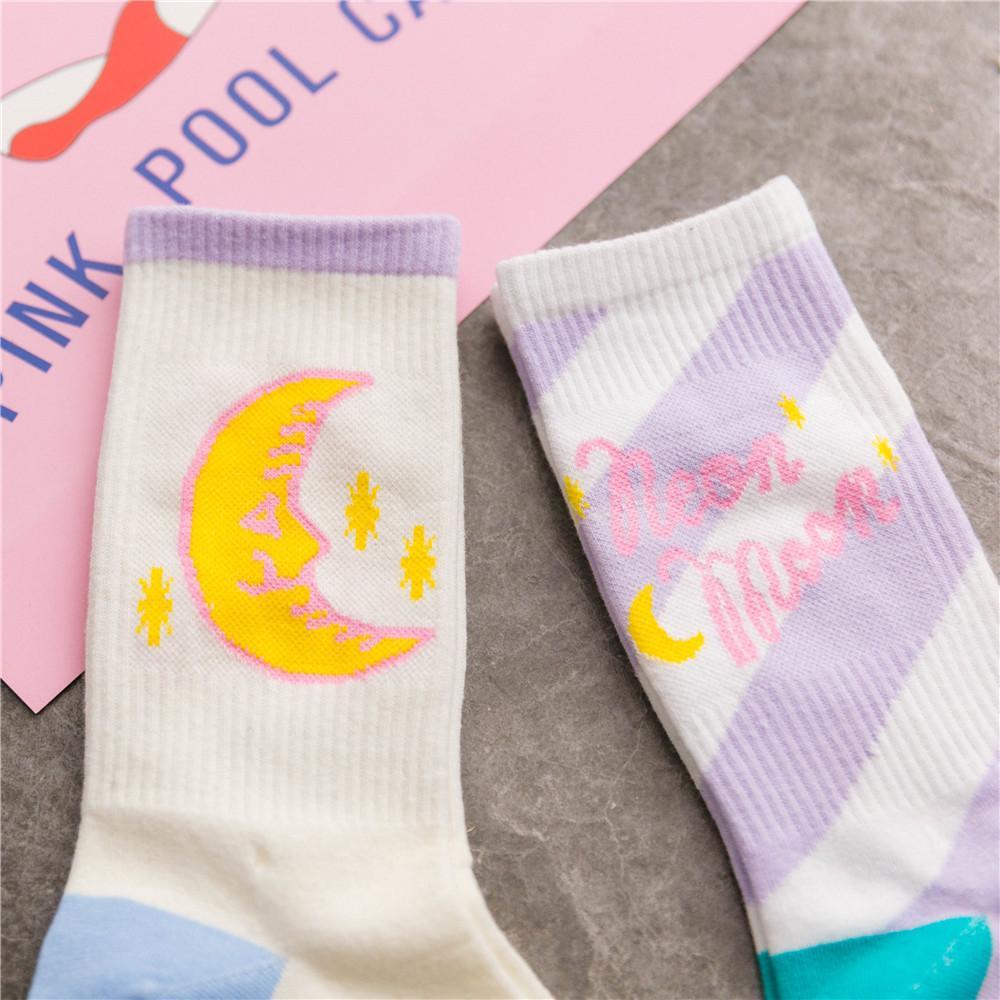"MOON" SOCKS