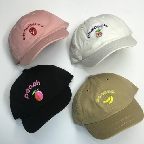 "FRUITLICIOUS" CAPS