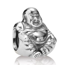 Load image into Gallery viewer, 925 Sterling Silver Happy Buddha Charm