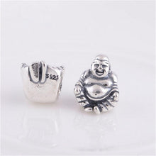 Load image into Gallery viewer, 925 Sterling Silver Happy Buddha Charm