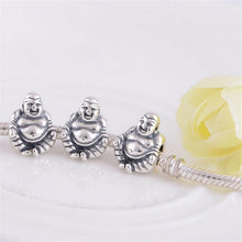 Load image into Gallery viewer, 925 Sterling Silver Happy Buddha Charm