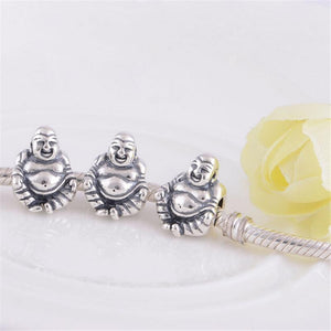 925 Sterling Silver Happy Buddha Charm