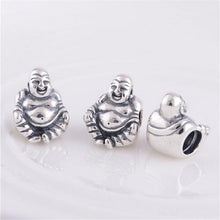 Load image into Gallery viewer, 925 Sterling Silver Happy Buddha Charm