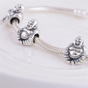 925 Sterling Silver Happy Buddha Charm