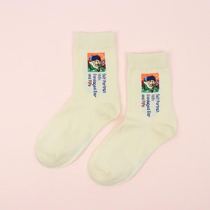 &quot;FRAMED ART&quot; SOCKS