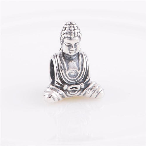 925 Sterling Silver Buddha Lucky Charm