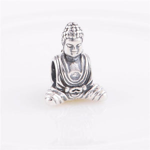 925 Sterling Silver Buddha Lucky Charm