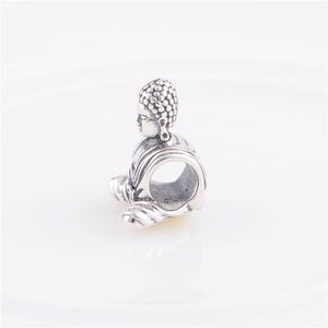 925 Sterling Silver Buddha Lucky Charm