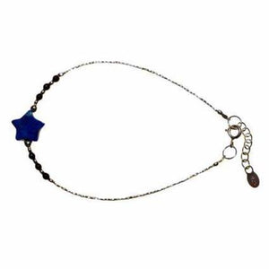 Lapis &amp; Silver Bracelet